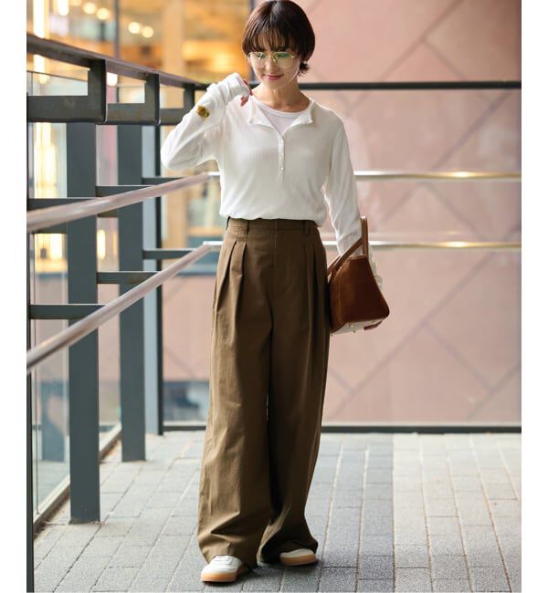 JOURNAL STANDARD relume「《追加》ソフトテレコヘンリープルオーバー」|Tシャツ・カットソー|