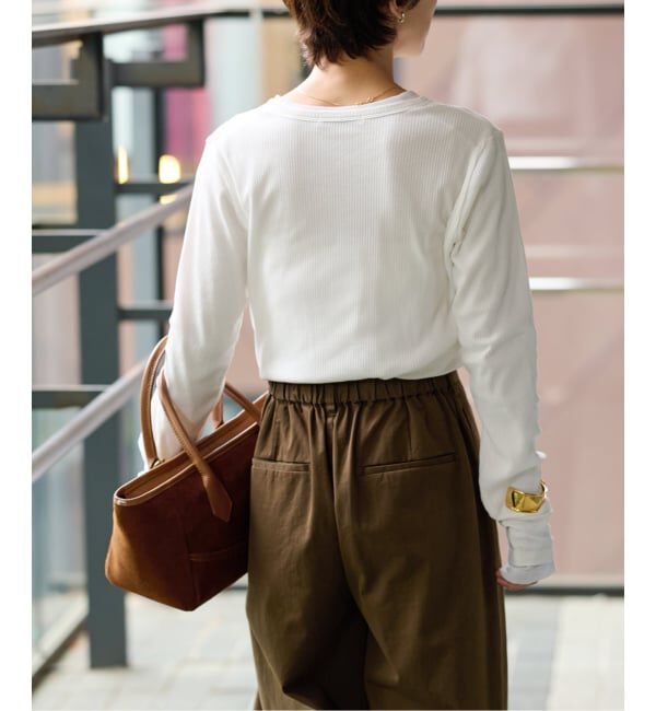 JOURNAL STANDARD relume「《追加》ソフトテレコヘンリープルオーバー」|Tシャツ・カットソー|