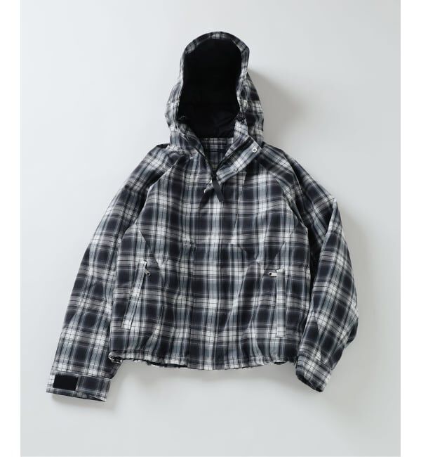 JOURNAL STANDARD「チェック パネル パデッド ジャケット」|その他|ブラック
