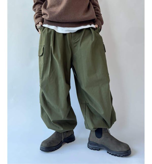 journal standard luxe「リップストップ カーゴパンツ」|カーゴ|カーキ