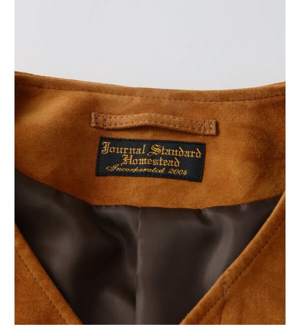 J.S.Homestead「J.S.Homestead / ゴート レザー スエード ジャケット」|その他|