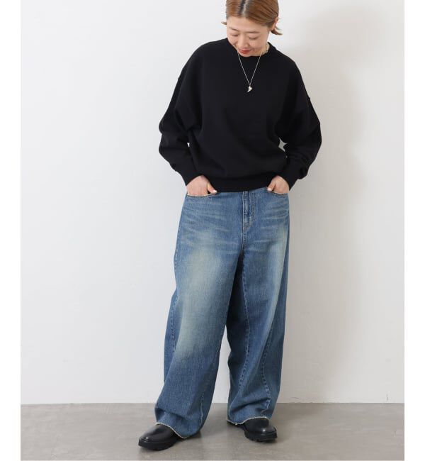 journal standard luxe「ハイツイストテンジク クルーネックプルオーバー」|ニット・セーター|