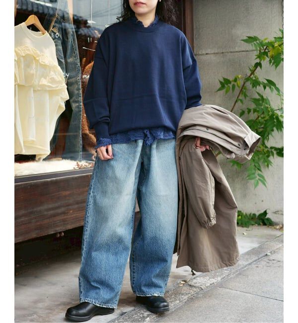 journal standard luxe「ハイツイストテンジク クルーネックプルオーバー」|ニット・セーター|