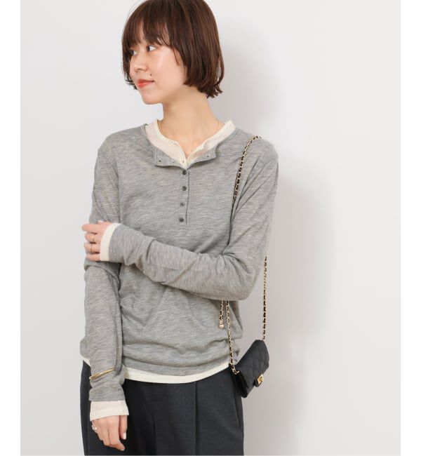 JOURNAL STANDARD relume「ウールミックスヘンリープルオーバー」|Tシャツ・カットソー|