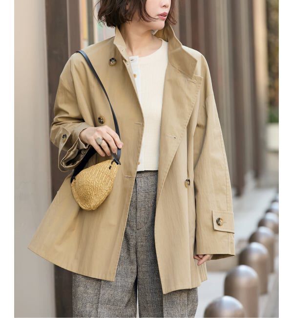 journal standard L'essage「NALYAスタンドショートコート」|その他|