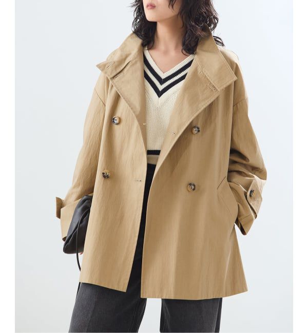 journal standard L'essage「NALYAスタンドショートコート」|その他|