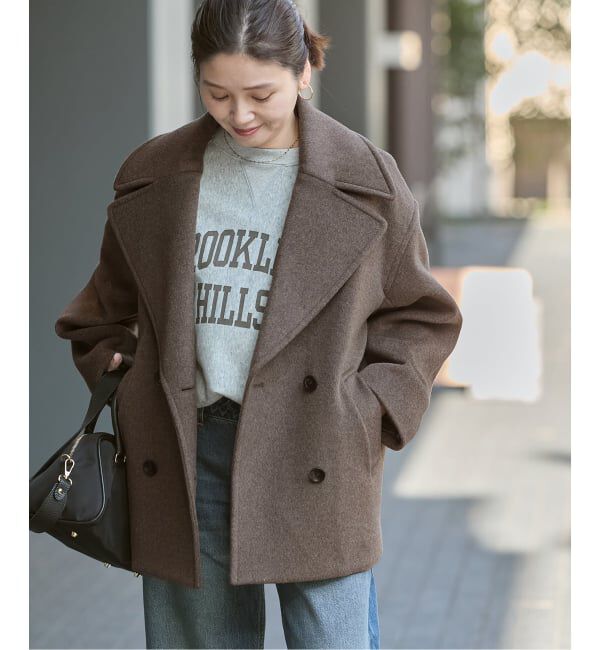 JOURNAL STANDARD「ビックテーラーコート」|その他|ブラウン