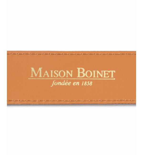 journal standard L'essage「《追加予約7》【MAISON BOINET】30 mm belt in nappa leather lined cru：ベルト」|ベルト|