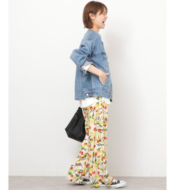 JOURNAL STANDARD relume「《予約》ボカシフラワーヴィンテージイージーパンツ」|その他|