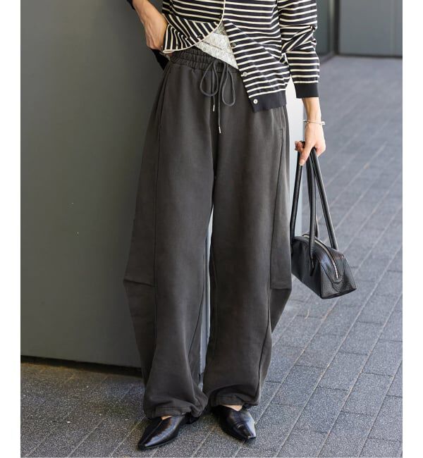 JOURNAL STANDARD「《追加2》ピグメントバレルパンツ」|その他|ブラック A