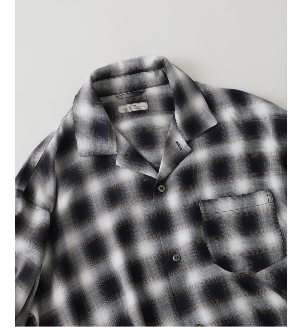 JOURNAL STANDARD relume「《予約》レーヨン アンカット フリンジ チェックシャツ」|シャツ・ブラウス|