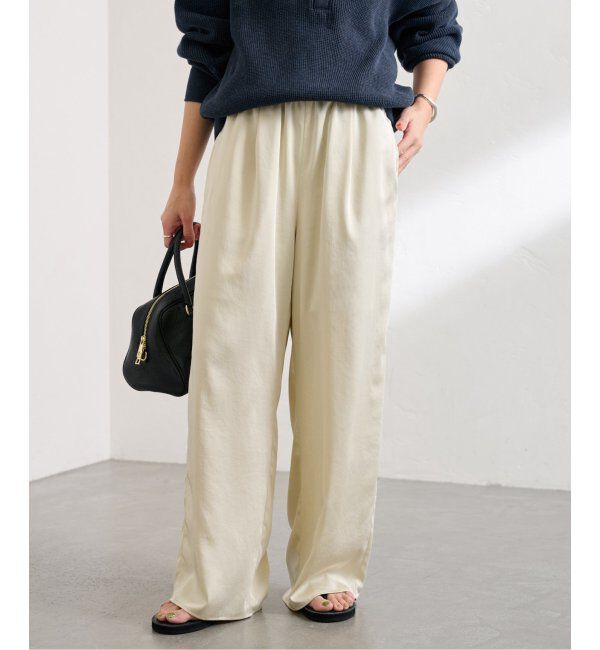 FRAMeWORK「≪追加≫サテンストレッチイージーパンツ2」|その他|