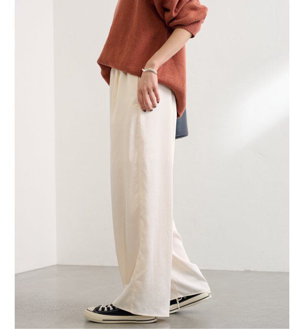 FRAMeWORK「≪追加≫サテンストレッチイージーパンツ2」|その他|
