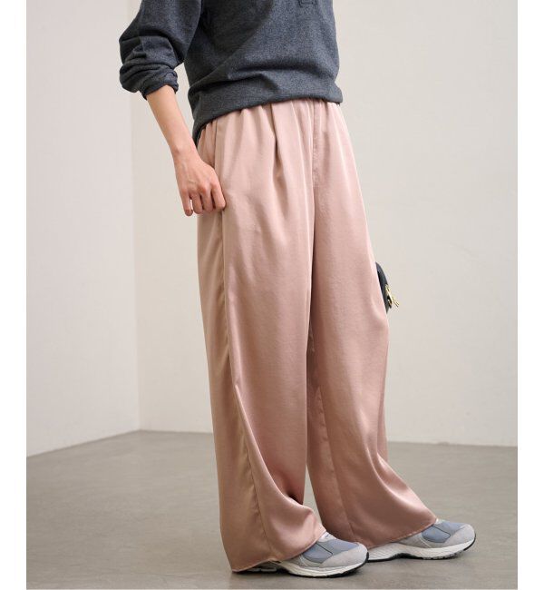 FRAMeWORK「≪追加≫サテンストレッチイージーパンツ2」|その他|