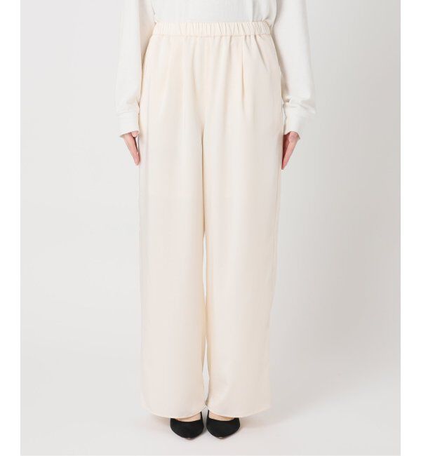 FRAMeWORK「≪追加≫サテンストレッチイージーパンツ2」|その他|