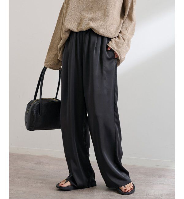 FRAMeWORK「≪追加≫サテンストレッチイージーパンツ2」|その他|