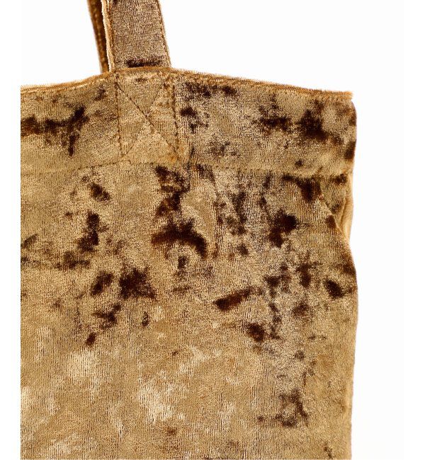Spick and Span「Uhr/ウーア 別注Velour Tote」|トートバッグ|