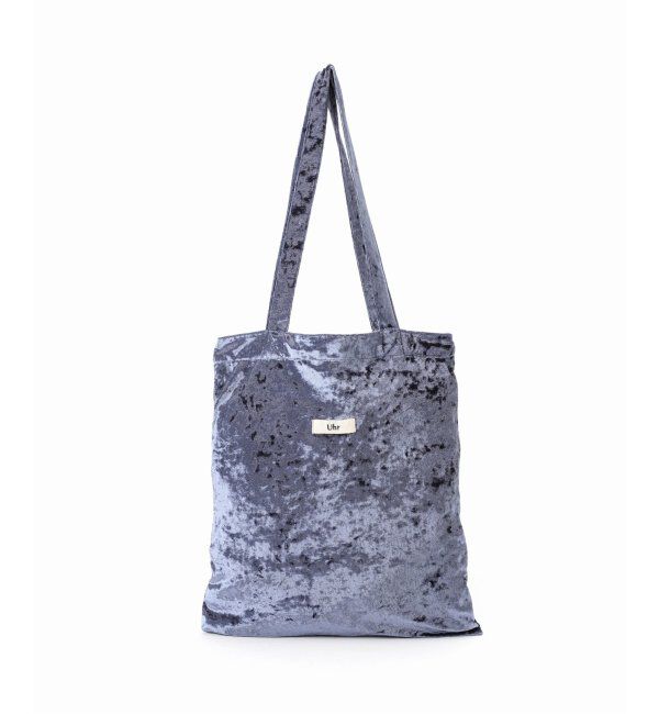 Spick and Span「Uhr/ウーア 別注Velour Tote」|トートバッグ|