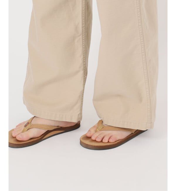 FRAMeWORK「≪一部カラーWEB限定≫ミリタリースラブバックサテンベイカーパンツ」|カーゴ|