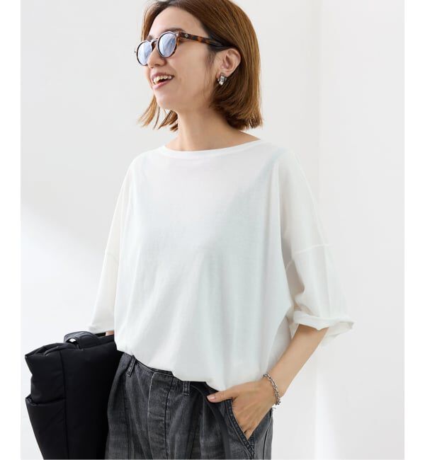 FRAMeWORK「ドライタッチ加工SS-Tee」|Tシャツ・カットソー|