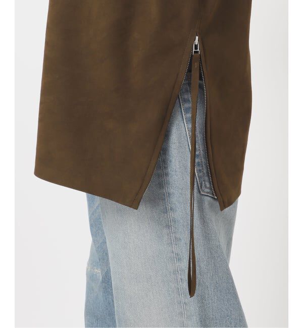 FRAMeWORK「フェイクスエードオーバータンク」|シャツ・ブラウス|