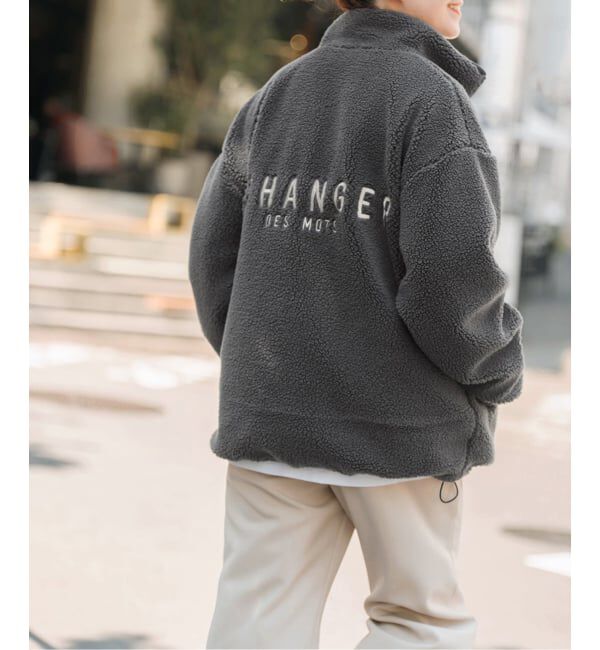 Spick and Span「《WEB限定カラー有り》リバーシブルボアブルゾン」|その他|