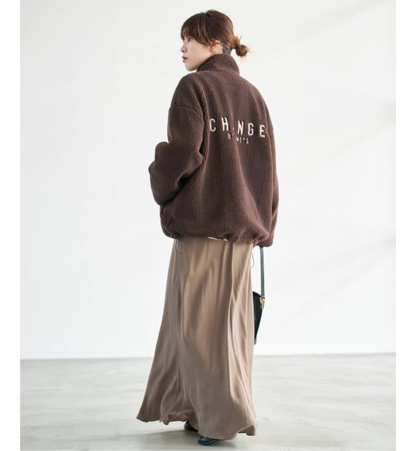 Spick and Span「《WEB限定カラー有り》リバーシブルボアブルゾン」|その他|