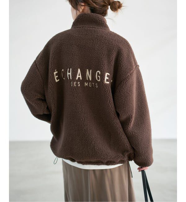 Spick and Span「《WEB限定カラー有り》リバーシブルボアブルゾン」|その他|