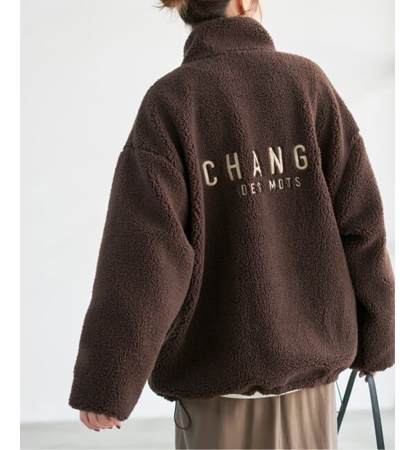 Spick and Span「《WEB限定カラー有り》リバーシブルボアブルゾン」|その他|