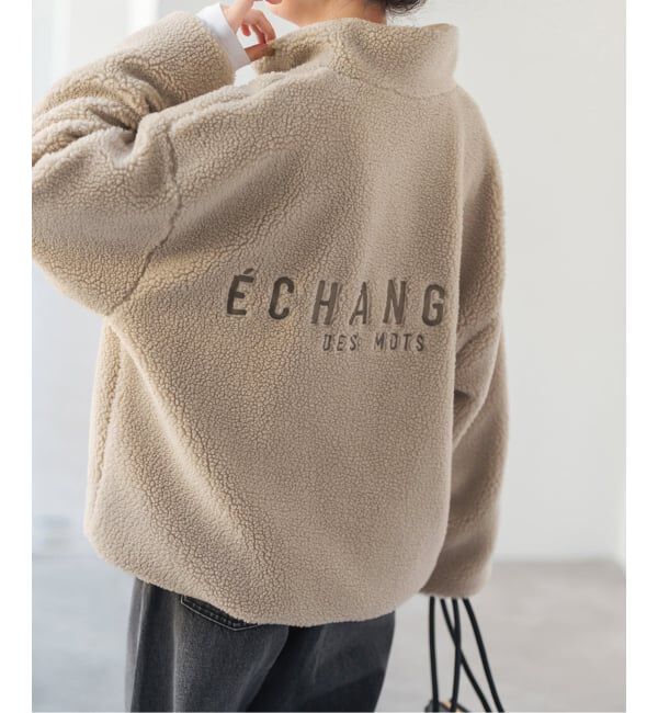 Spick and Span「《WEB限定カラー有り》リバーシブルボアブルゾン」|その他|