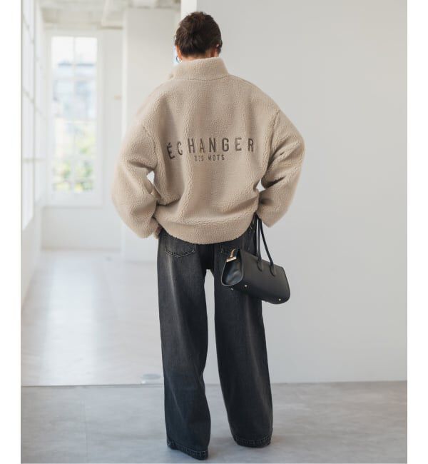 Spick and Span「《WEB限定カラー有り》リバーシブルボアブルゾン」|その他|