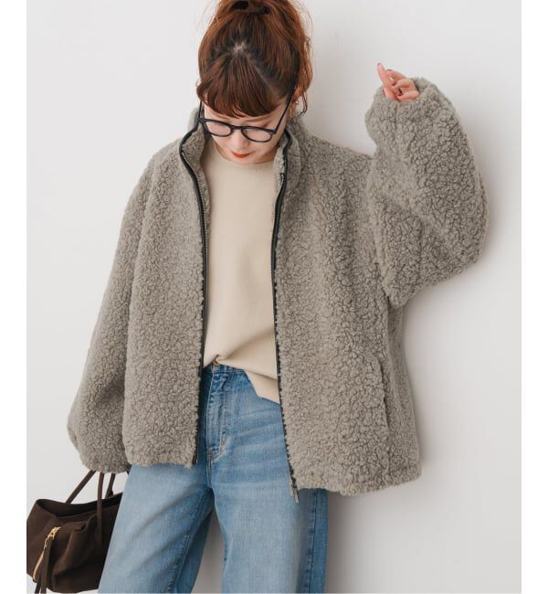 Spick and Span「ZIPBOA BZ / ジップボア ブルゾン」|その他|