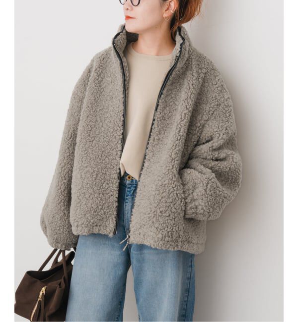 Spick and Span「ZIPBOA BZ / ジップボア ブルゾン」|その他|