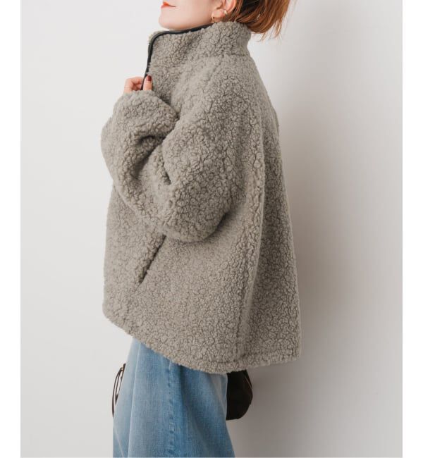 Spick and Span「ZIPBOA BZ / ジップボア ブルゾン」|その他|