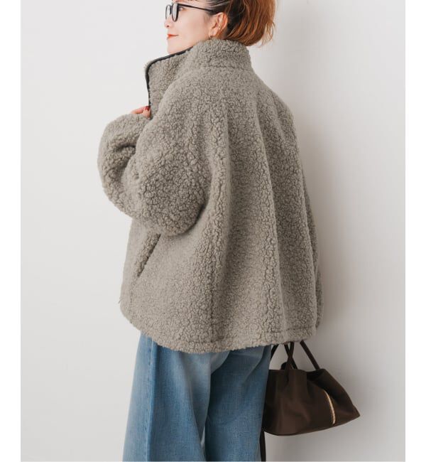 Spick and Span「ZIPBOA BZ / ジップボア ブルゾン」|その他|