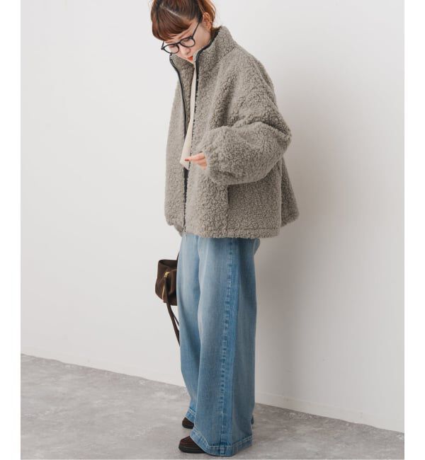 Spick and Span「ZIPBOA BZ / ジップボア ブルゾン」|その他|