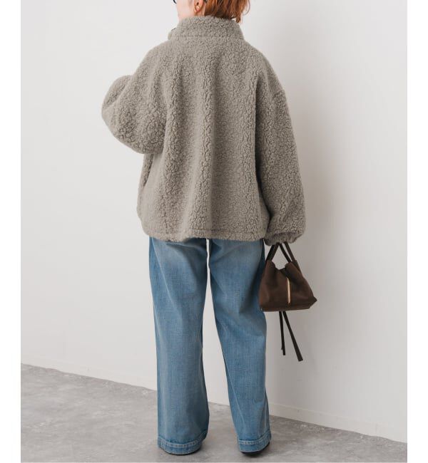 Spick and Span「ZIPBOA BZ / ジップボア ブルゾン」|その他|