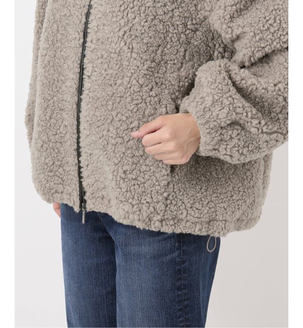 Spick and Span「ZIPBOA BZ / ジップボア ブルゾン」|その他|