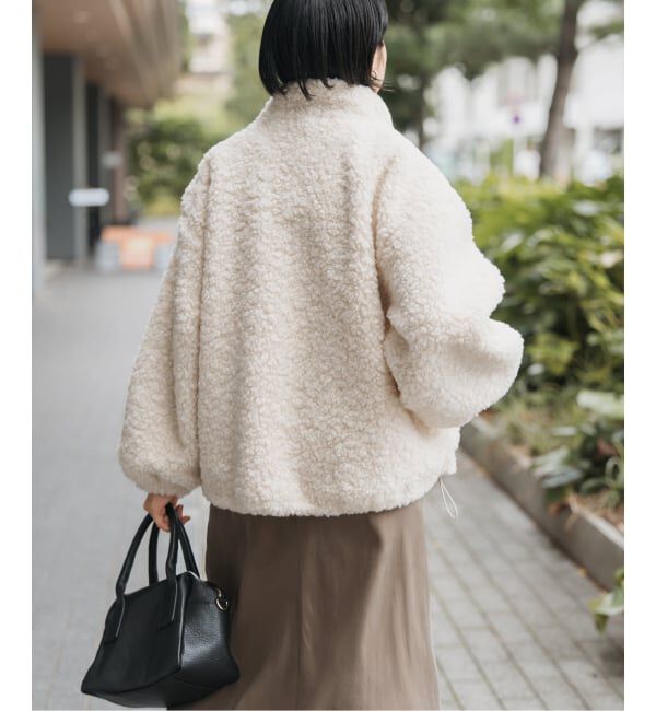 Spick and Span「ZIPBOA BZ / ジップボア ブルゾン」|その他|