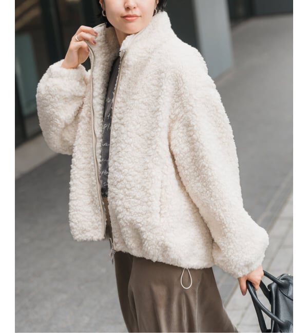 Spick and Span「ZIPBOA BZ / ジップボア ブルゾン」|その他|