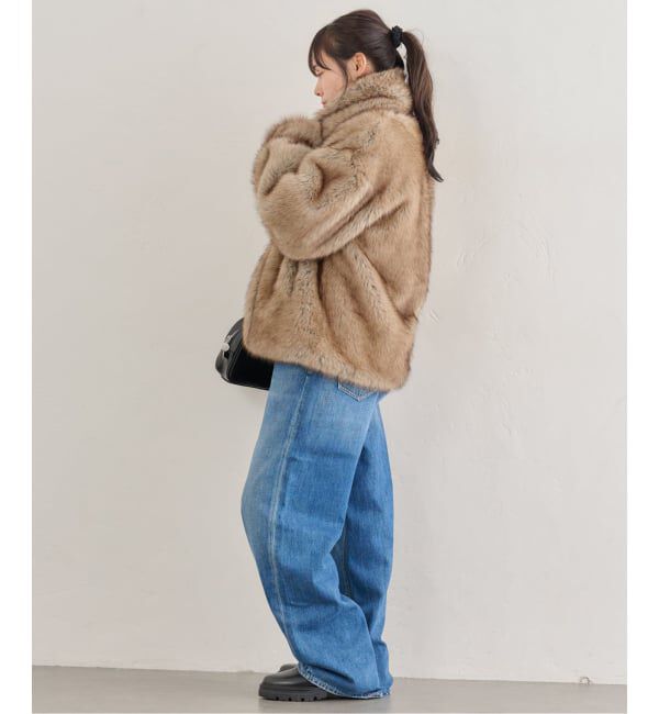 U by SPICK&SPAN「HAVELESS/ハブレス BLAIR FAUX FUR JACKET(マフラー付き)」|その他|