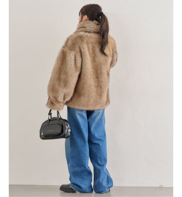 U by SPICK&SPAN「HAVELESS/ハブレス BLAIR FAUX FUR JACKET(マフラー付き)」|その他|