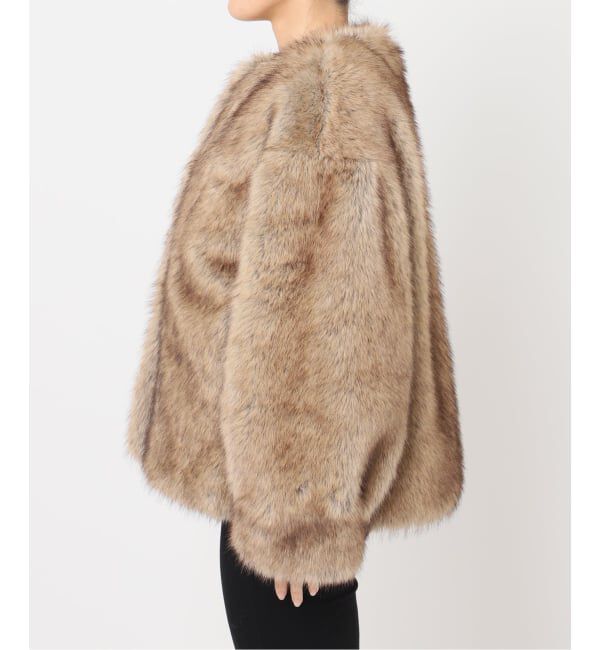 U by SPICK&SPAN「HAVELESS/ハブレス BLAIR FAUX FUR JACKET(マフラー付き)」|その他|