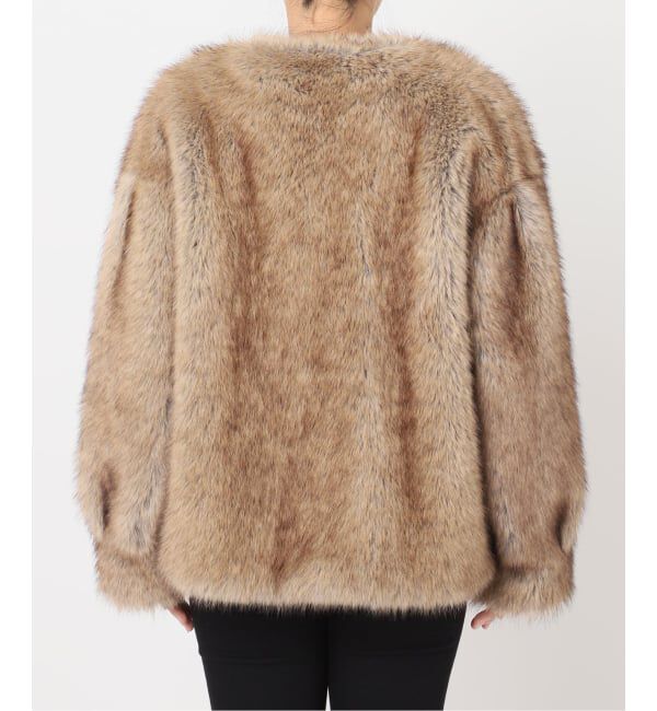 U by SPICK&SPAN「HAVELESS/ハブレス BLAIR FAUX FUR JACKET(マフラー付き)」|その他|