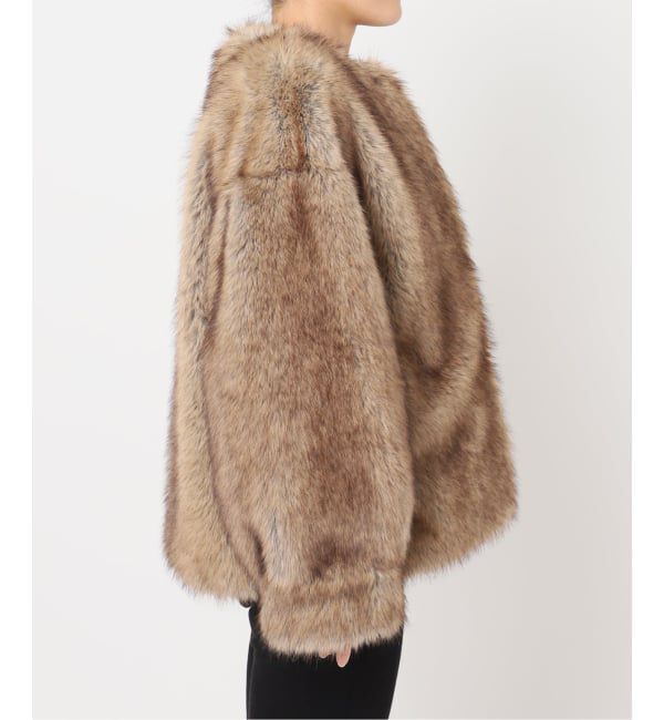 U by SPICK&SPAN「HAVELESS/ハブレス BLAIR FAUX FUR JACKET(マフラー付き)」|その他|