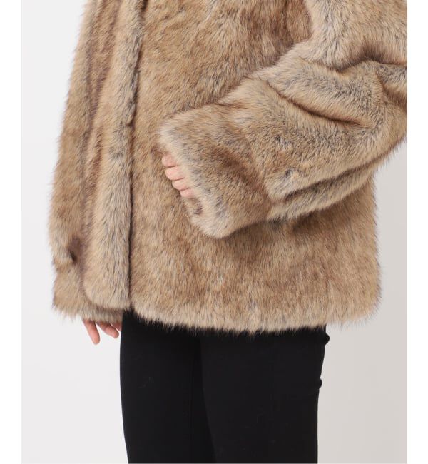 U by SPICK&SPAN「HAVELESS/ハブレス BLAIR FAUX FUR JACKET(マフラー付き)」|その他|