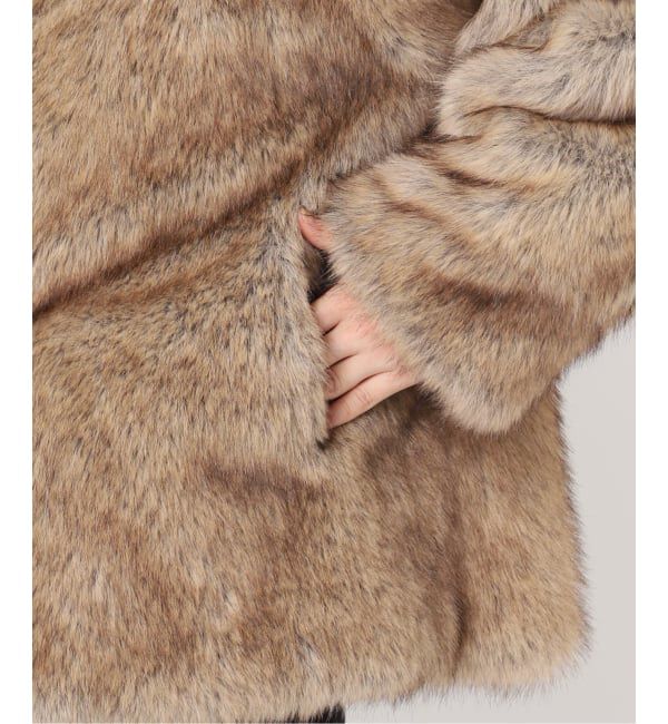 U by SPICK&SPAN「HAVELESS/ハブレス BLAIR FAUX FUR JACKET(マフラー付き)」|その他|