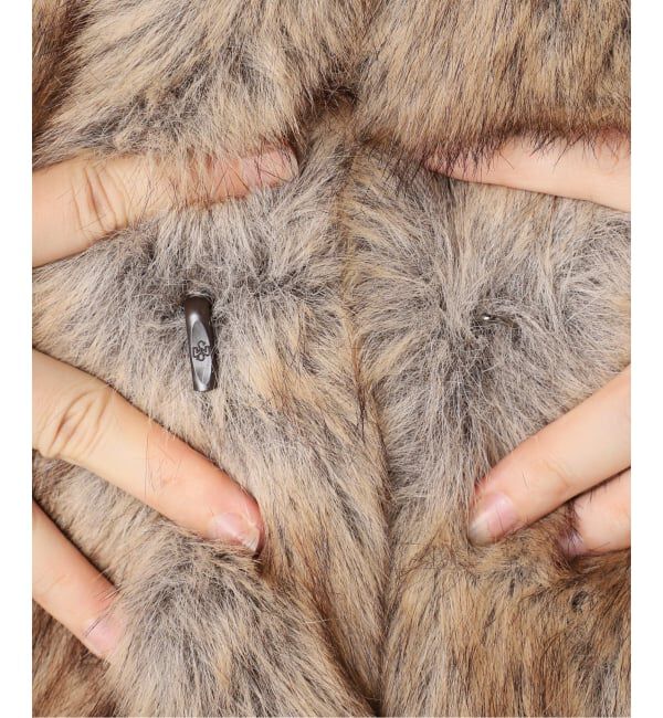 U by SPICK&SPAN「HAVELESS/ハブレス BLAIR FAUX FUR JACKET(マフラー付き)」|その他|