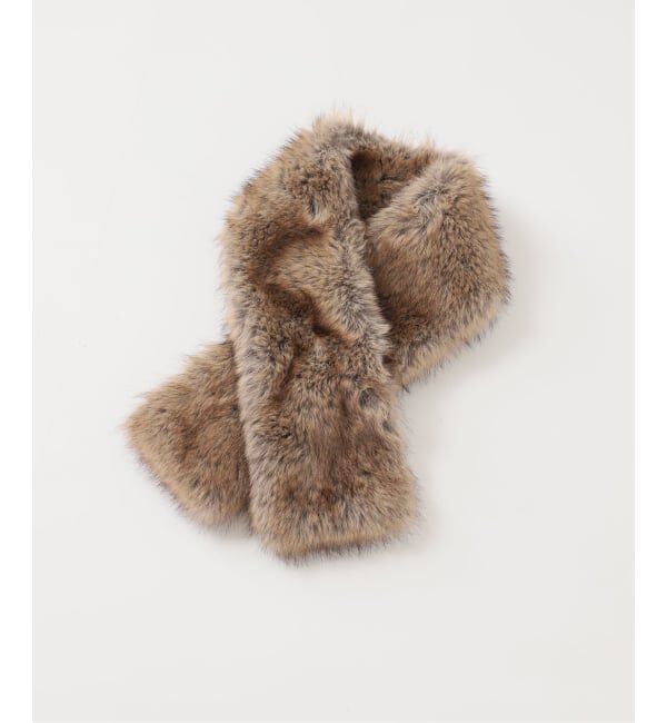 U by SPICK&SPAN「HAVELESS/ハブレス BLAIR FAUX FUR JACKET(マフラー付き)」|その他|