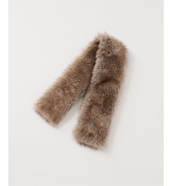 U by SPICK&SPAN「HAVELESS/ハブレス BLAIR FAUX FUR JACKET(マフラー付き)」|その他|